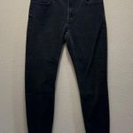 Everlane  Black Mid Rise Denim Skinny Jeans Size 30 Minimalist Casual Pants Photo 2