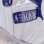 Rehab tan crushed velvet romper size large Photo 4