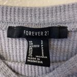 Forever 21 oversized waffle knit long sleeve Photo 1