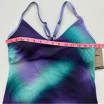 Nike  Gradient Purple and Blue Swim Top Size M Photo 4