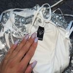 Windsor White & Silver Dress Photo 3