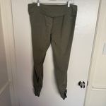 Nike  Olive Green Yoga Pants XL Drawstring Ankles Photo 4