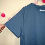 All In Motion Blue Short Sleeve Quick Dry Athletic T-shirt Women's Size Large Photo 1