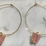 Princess Polly Fly High Hoop Earrings  Photo 0