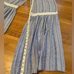 Hummingbird Blue and White crochet Lace Trim palazzo size M Photo 8