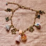 Charming Gold Charm anklet with Pink Accents Photo 0