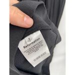 Reformation Poppy Solid Black Sleeveless Cut Out Jumpsuit Size 2 NWT Photo 7