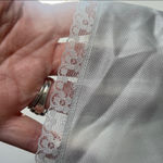 Vtg JC Penny Women’s Gray Retro Coquette Lace Tank 34/12 + Size undefined Photo 2