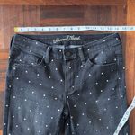 Universal Threads Universal Thread Mid Rise Skinny Black Polkadot Jeans Size 4/27R Photo 6