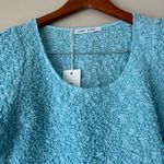 Samsoe Samsoe Blue Sophia Textured Bodycon Dress Size Small Photo 2