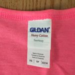 Gildan #15 New Bundle 2 Women’s Tank Tops Cotton Polyester Stretchy Neon Pink XS Photo 4