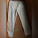 Willi Smith  Black & Gray Checkered Dress Pants W Stripe Waist Straight Leg SZ 12 Photo 2