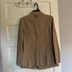 kim rogers  Beige Cotton Light Weight Barn Jacket Photo 3
