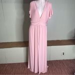 BHLDN  Mendoza‎ Bridesmaids Dress Gown Blush Pink Size 22 READ Photo 3