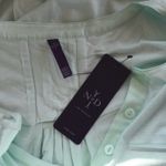 NYDJ  Mint Green Short Sleeve Top Photo 6