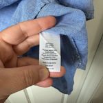 Talbots Linen Camp Shirt Size L Photo 3