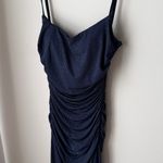 Windsor  Navy Blue Tatum Formal Glitter Mermaid Dress Photo 5