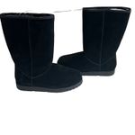 Universal Threads UNIVERSAL THREAD Sarah Suede Shearling Winter Boots Black 7 Photo 1