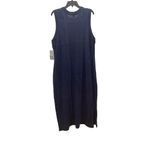 Worthington Size 2X Navy Sleeveless Mid Sweater Dress. New With Tags. Blue Photo 5