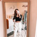 Topshop Cream High Rise Pants!! Photo 7