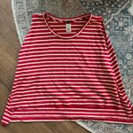 Free People We The Free Madness Striped Muscle Tee Photo 1