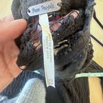 Free People Black Lace Stretchy Y2K Sweater Tunic Size XS 1538 Photo 8