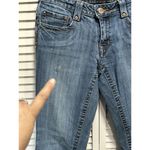 SEVEN 7 Denim Med Wash Denim Jeans Stitching Studs Size 30 Low Rise Photo 1