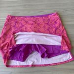Tranquility by Colorado Clothing Vibrant Pink Patterned Mini Skirt Size L Photo 5