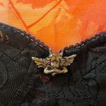 Boys Lie black lace angel charm mesh tank top Photo 2