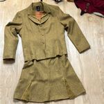 Janique by Kourosh 2 Piece Skirt Set Size 12 Tan Photo 6