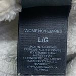 The North Face Cream/Light Gray Snap Neck Fleece Pullover Sweater Size L Photo 10