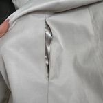 Vertigo Paris Vintage Women Tan Trench Coat Bow Back Oversize Collar Size Medium Photo 10