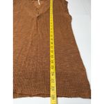 Free People Hannah Vest Size XS Oversize Slouchy Layer Tunic Top Burnt Orange Photo 3
