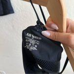 All Access Black Biker Shorts + Sports Bra Matching Set Photo 4