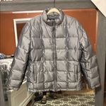 Gap Silver Puffer Jacket Photo 0