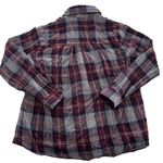 Brandy Melville  Shirt‎ Womens Small Red Plaid Flannel Button Up 100% Cotton Photo 1