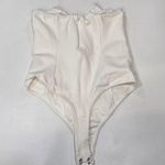 superdown Gianna Sweetheart Bodysuit in White Photo 9