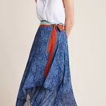 Anthropologie  Conditions Apply Joni Midi Wrap Skirt Photo 0