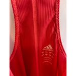 Adidas Bright Pink Ribbed Racerback Athletic Tank Size xs Photo 3