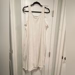NWOT Serengeti Size 1X White Terry Cloth Pullover Mini Dress Coverup Pockets Photo 6