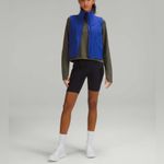 Lululemon Water-Repellent Tech Fleece Hiking Vest Psychic Blue NWOT Size 8 Photo 2