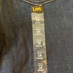 Lee NWT! Modern Series Dark Wash Curvy Fit Bootcut Hidden Pocket Jeans size 18 Photo 3