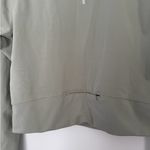 Yogalicious  Sage Green Quarter-Zip Sweatshirt Photo 4