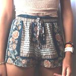 Gypsies & Moondust Multi Colored Pattern Flowy Shorts Photo 0