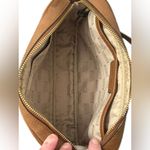 Michael Kors Fulton Camera Crossbody Bag Cognac Brown Photo 3
