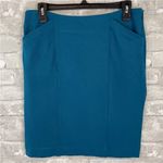 CAbi Turquoise Sigourney Pencil Skirt Photo 2