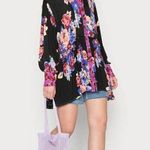 Free People FREE PEOPLEBrunch A Bunch Floral Tunic A37 Photo 0