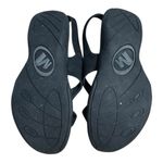 Merrell  Sandals Womens 7 Sporty Strappy Slingback Black Suede Savannah Midnight Photo 5