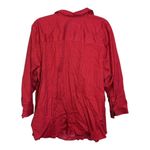 Talbots  Blouse Women's Size 24W Sailboats Business Office‎ Black Red Photo 1