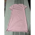 Old Navy  Pink T Shirt Dress Casual Short Sleeve Midi Women's Size S Photo 5